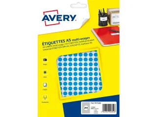 PET08B verpakking met 2940 markeringspunten - diameter 8 mm - A5-vel - - 1