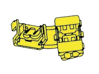 Quick Splice Geel 100 Stuks - 1
