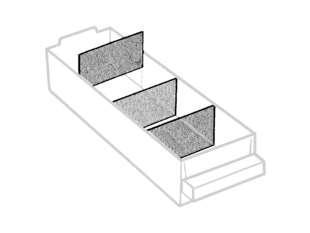 Diepteverdelers Voor Magazijnunit Hxb 50X80Mm