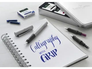 inktpatronen Faber Castell blauw doosje a 6 stuks - 6