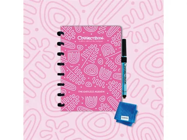 Endless Agenda A5 uitwisb/herbruik Pink