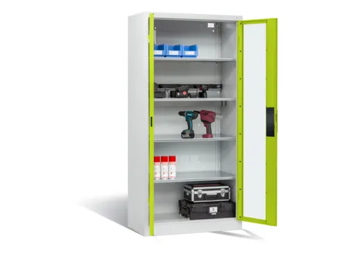 acculaadkast 1950x930x500mm 5stekkerdozen 230V cil.-slot RDS1108060