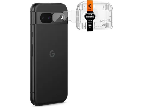 Spigen AGL07465 Camerabeschermer Google Pixel A (2024) Glas.tR EZ Fit