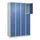 lockerkast,HxBxD 1850x1200x500mm,4x3vakken,vak B 300mm,cil.-slot