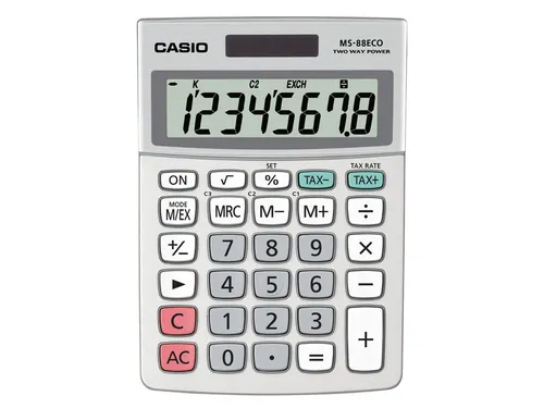 Rekenmachine Casio MS-88ECO