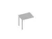 table de rallonge,haut. régl.,p. 4 pieds,HxlxP 680-760x800x600mm