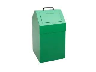 Afvalverzamelaar Vuurremmend 45 Liter 640X330X310Mm Groen - 4