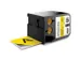 1868775 DYMO XTL 54mm zwart op geel vinyl tape 7m