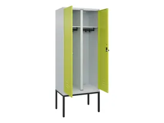 locker voor scheiding van kleding,HxBxD 2120x800x500mm,2vak - 2