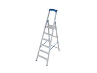 Ladder Aluminium Bordes H 1 40M 6Treden Incl. Bordes