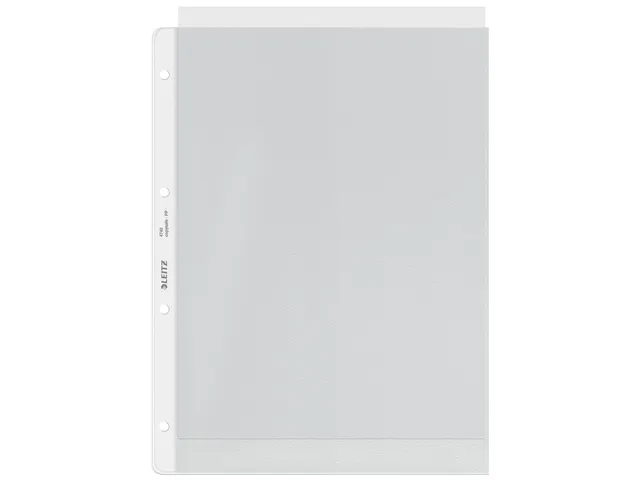 Showtas Leitz 4740 A4 4-gaats 0.12mm PP transparant 100 stuks