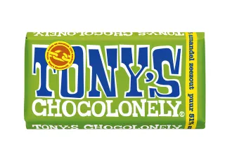 Chocolade Tony's Chocolonely reep 180gr puur amandel zeezout - 1
