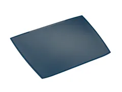 Schrijfonderlegger Artwork 590x470mm Met Transparante Cover PP Blauw