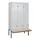Z-garderobekast,HxBxD 2120x1200x815mm,6vak,vak B 400mm,draaigrendel