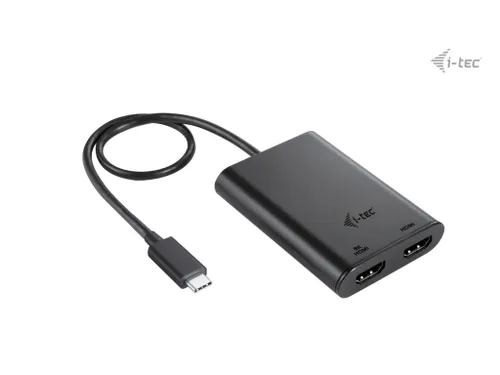 USB-C Dual 4K/60Hz (single 8K/30Hz) HDMI Video Adapter