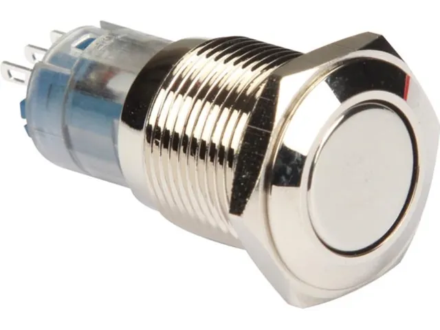 Ronde Metalen Drukknop Spdt 1NO 1NC