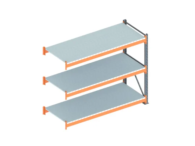 Breedvakstelling Aanbouwveld Hxbxd 2200x2785x1100mm 3 Stalen Legborden