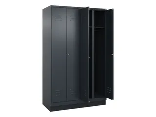 locker voor scheiding van kleding,HxBxD 1950x1200x500mm,4vak - 2