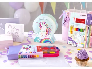 Kleurpotlood Faber-Castell Grip Unicorn 10 colour grip + 3 sparkle pas - 7