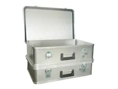 Aluminium Koffer Hxbxd 168X660X440Mm 36L Cilindersloten