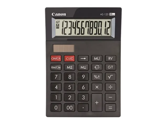 Canon 4722C003, Desktop, Rekenmachine met printer, AC, Zwart