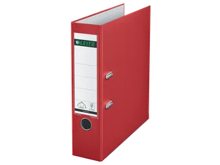 Leitz 180° Ordner 1010 80mm A4 PP Rood 3 stuks - 2