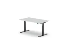 Elektrisch ihv bureau,HxBxD 650-1310x1800x900mm,blad wit