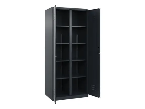 wasgoedverdeelkast,HxBxD 1850x800x500mm,vak B 400mm,cilinderslot