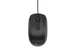 MROS211 Optische muis 3 knoppen bedraad Zwart