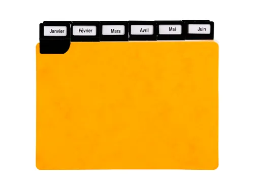 Tabblad a-z Glanskarton 6/10 125x200mm 24 stuks