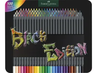 Kleurpotlood Faber-Castell Black Edition 100 stuks in bliketui - 2