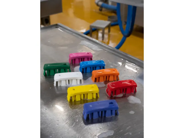 Vikan 3891-8 UST Kleine Werkborstel Harde vezel 176mm Paars