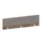 baliepaneel,v. bureau,aanbouw achter,B 1600mm,NT-cherry,BN8078-grijs