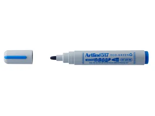 Whiteboardmarker Artline 517 Dry Safe Eco rond Medium blauw - 2
