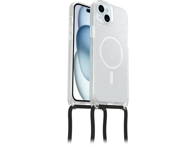 React Necklace Case MagSafe iPhone 15 Plus/14 Plus Stardust Clear ProP