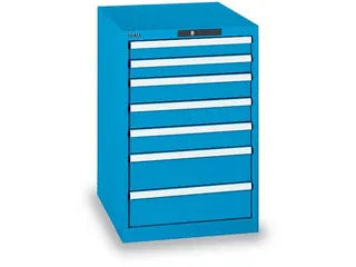 Ladenkast Key 850x564x725mm 7laden 75kg Ral5012 - 1