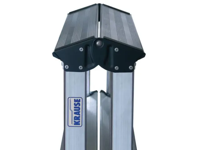 Escabeaux Universels Légers Aluminium Double Accès L 0 90 M H 0 85