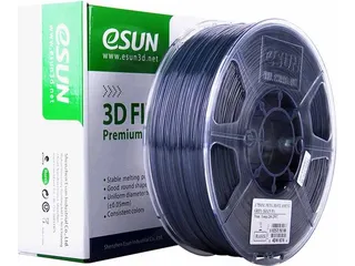 eSun PETG 3D Filament 1.75mm Grijs Transparant 1kg - 1