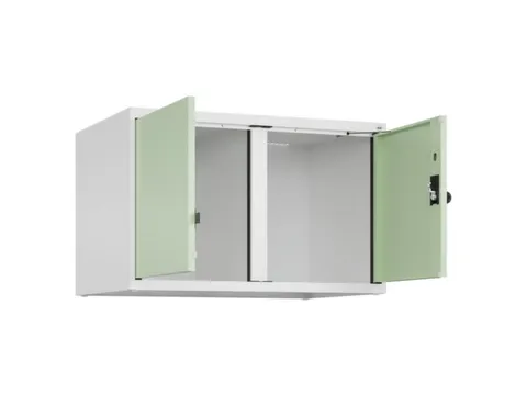 opzetkast,v. locker voor scheiding van kleding,2vak.,vak B 400mm