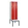 Dubbeldekse dekenkist,HxBxD 2120x600x815mm,2x2vak.,vak B 300mm