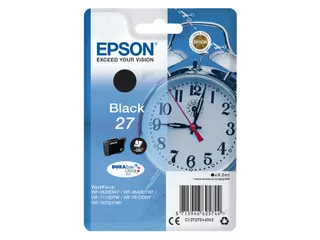 Inktcartridge Epson 27 T2701 Zwart C13T27014012 - 1