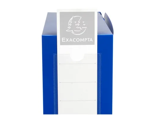 Klasseerdoos PP opaa k rug 100mm blauw