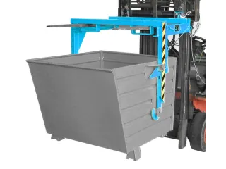 Traverse Voor Vorkheftrucks 0.30m³ Bxd 730x945mm 73kg Ral5012 - 2