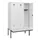locker met bank,HxBxD 1950x1200x815mm,3vak,vak B 400mm,cilinderslot