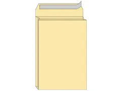 Envelop Quantore monsterzak 262x371x38mm Zelfklevend Creme 10 stuks