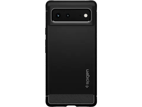 Spigen Case ACS03437 Pixel 6 Rugged Armor mat zwart