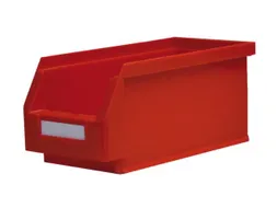 Magazijnbakken Pe Hxbxd 130X140X290/245Mm Rood