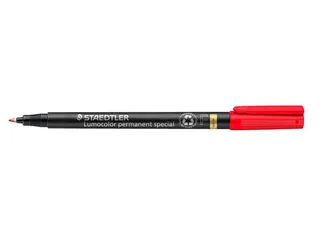 Viltstift Staedtler Lumocolor 319 special permanent F rood - 2