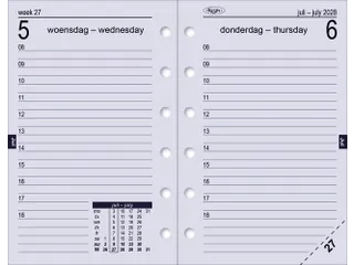 Agendavulling 2027 Kalpa Pocket 1dag/1pagina - 10