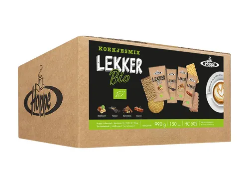 Koekjes Hoppe Lekker Bio koekjesmix 150 stuks